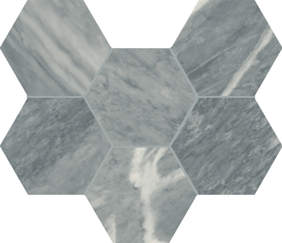 Atlantic Mosaico Hexagon Патинированный