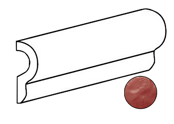 London Burgundy / Бордюр