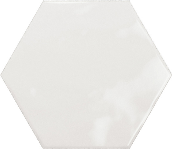 Hex White Glossy