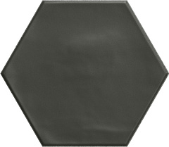 CERAMICA RIBESALBES GEOMETRY Hex Black Matt