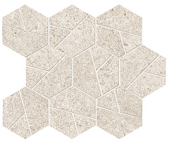 ATLAS CONCORDE BOOST STONE White Mosaico Hex