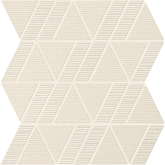 Cream Triangle Mosaico