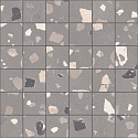 SANT'AGOSTINO DECONCRETE Mosaico De-Medium Grey