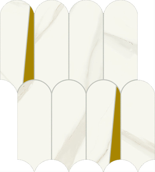 Calacatta Mosaico Elegant Матовый