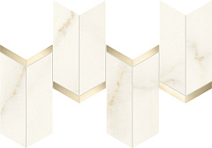 ATLAS CONCORDE MARVEL X Calacatta Apuano Mosaico Chevron Lappato