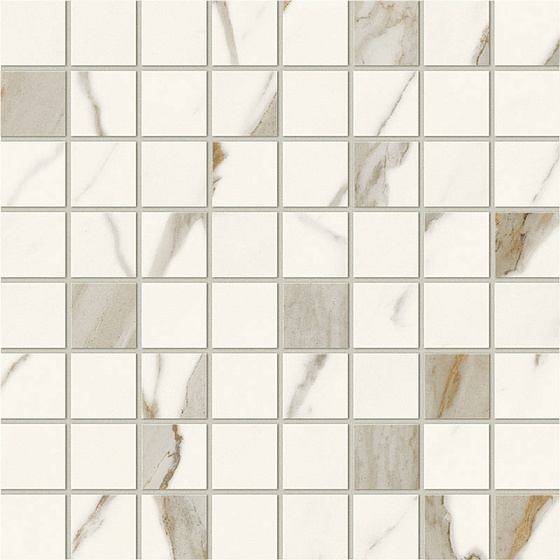 Calacatta Sublime Mosaico Matt