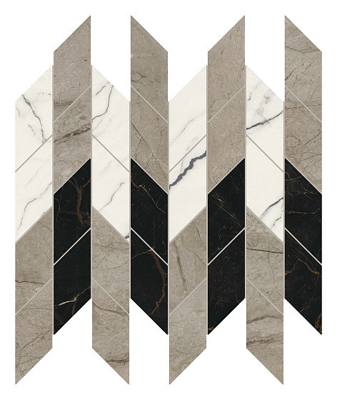 Waterfall Mosaic Лаппатированная