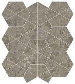 ATLAS CONCORDE MARVEL MERAVIGLIA Grigio Elegante Hexagon Lappato