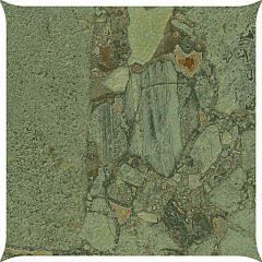 ARCANA BLACK&CREAM Checkers Starry Green Giada