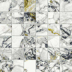 ATLAS CONCORDE RUSSIA FORTE DEI MARMI QUARK / ФОРТЕ ДЕЙ МАРМИ КВАРК Ceppo Apuano Forest Mosaic Лаппатированная