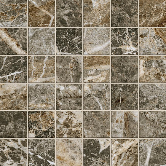 Ceppo Apuano Quartz Mosaic Матовая
