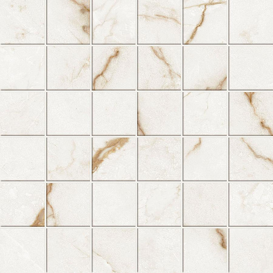 Sahara Blanc Mosaic Черато