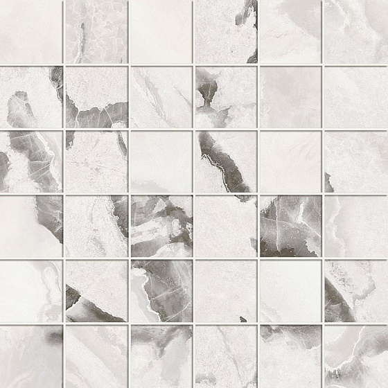 Oyster White Mosaic Черато