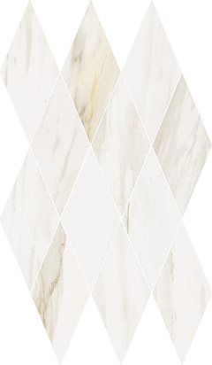 ITALON / ИТАЛОН STELLARIS Carrara Ivory Mosaico Diamond Люкс