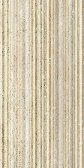 Beige Vein Cut Ribbed