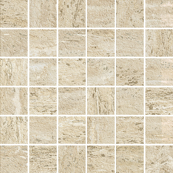 Mosaico Beige Vein Cut 9mm