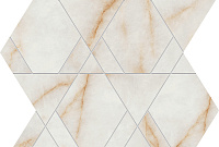 ATLAS CONCORDE MARVEL DIVA Ice Crystal Mosaico Triangle Lappato