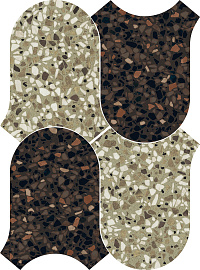 41zero42 CHICCO Mosaic Onda Verde/Cacao