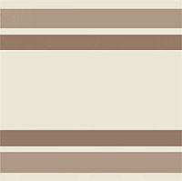 ETRURIA DESIGN VINTAGE Pattern 9: Bordura Lineare Bicolore (Bianco decoro Tortora/Tabacco)
