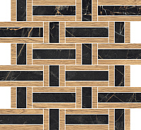 VALLELUNGA DORO&MALFI Doro Legno Mosaico Basket T72 Satin 3D