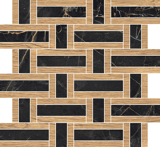 Doro Legno Mosaico Basket T72 Satin 3D