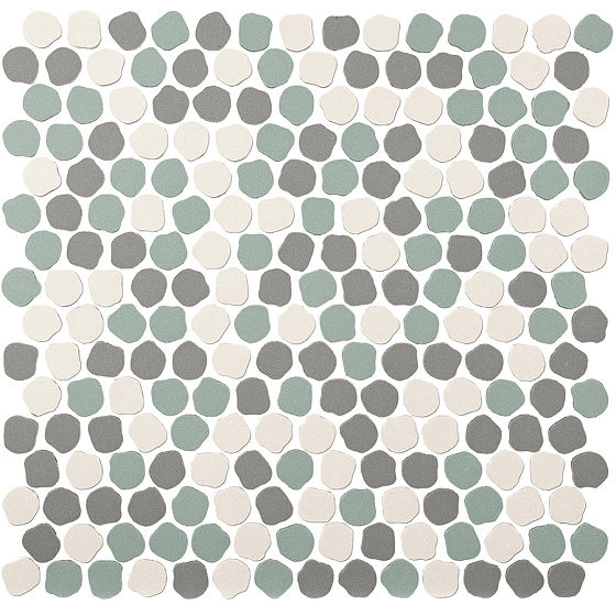 Mix D: White / Aquamarine / Ardesia