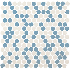 DECORATORI BASSANESI BONBON Mix F: White / Skyblue