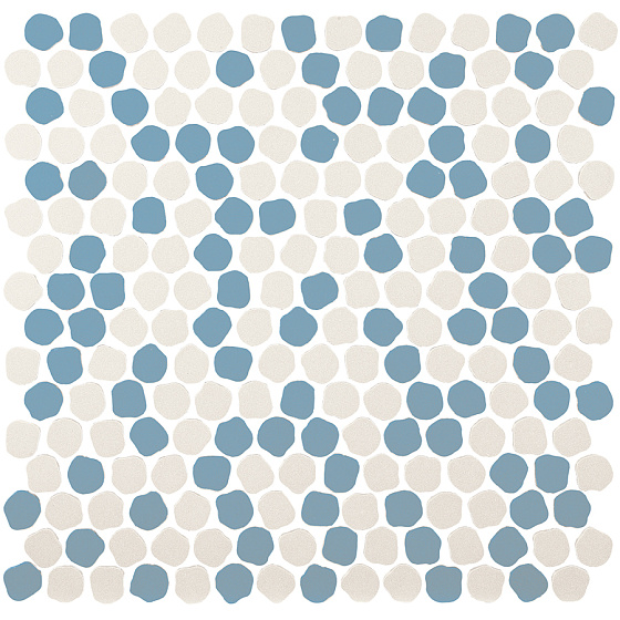 Mix F: White / Skyblue