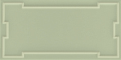 ETRURIA DESIGN ART DECO Vector Frame C Moss Green