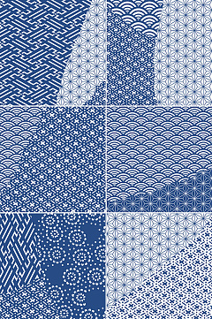 FIORANESE KINTSUGI Japan Mix Blue Lucido