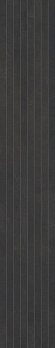 ITALGRANITI I CEMENTI Listello Tratto Black 6mm