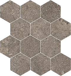 NOVABELL DUSK Mosaico Hexa Coal